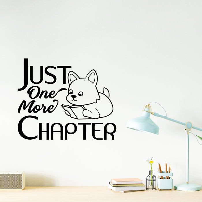 Vinyl Wall Decal Reading Room Books Love Pets Quote Bookworm Stickers Mural (g9285)