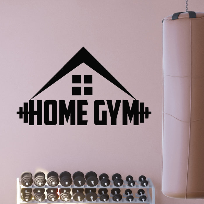 Vinyl Wall Decal Health Care & Fitness Sport Decor Home Gym Stickers Mural (g9171)