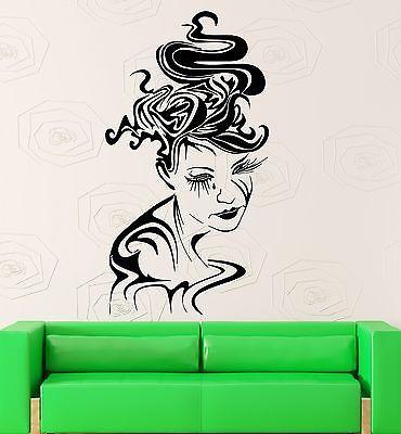 Wall Sticker Vinyl Decal Sexy Hot Girl Gothic Modern Room Decor Unique Gift (ig2069)
