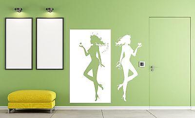 Wall Vinyl Sticker  Angel Demon Evil Good Two Entities Are Decorative Unique Gift (n112)
