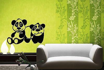 Wall Stickers Vinyl Decal For Kids Panda Baby Animal Nursery Unique Gift ig1448