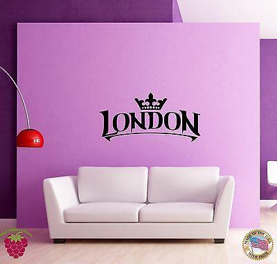 Wall Sticker London England Britain Travel Living Room Unique Gift (z1598)