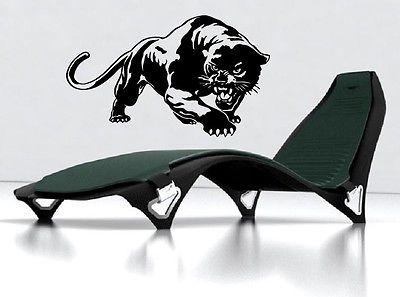 Wall Mural Vinyl Art Sticker Panther Ready for Hunt Jungle Animal Decor (m377)