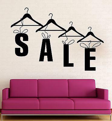 Wall Decal Sale Shopping Clothing Store Fashion Vinyl Stickers Art Mural Unique Gift ig2544