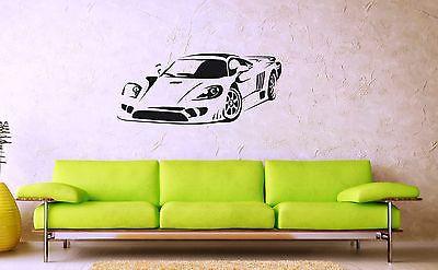 Wall Stickers Vinyl Decal Sports Car Racing Garage Rally ig1305