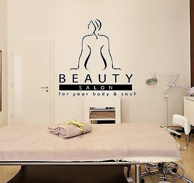 Wall Stickers Vinyl Decal Massage Beauty Salon Spa Relaxation Unique Gift ig1701