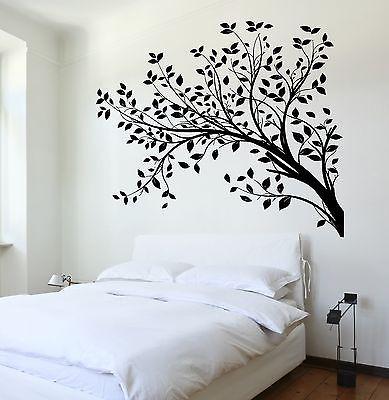 Wall Decal Tree Branch Cool Abstract Art For Living Room Vinyl Sticker Unique Gift (z3622)