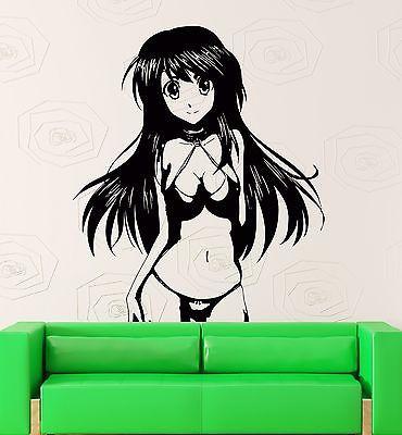 Wall Stickers Vinyl Decal Sexy Anime Girl Teen In Bikini With Hot Body Unique Gift (z2193)