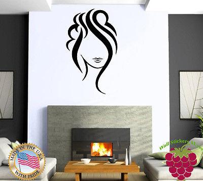 Wall Stickers Vinyl Decal Fashion Hot Sexy Girl Beaty Spa Salon Haircuttery Unique Gift z614