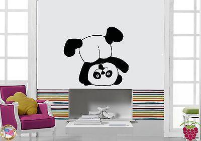 Wall Stickers Vinyl Decal Funny Panda Animals For Kids Unique Gift z1169