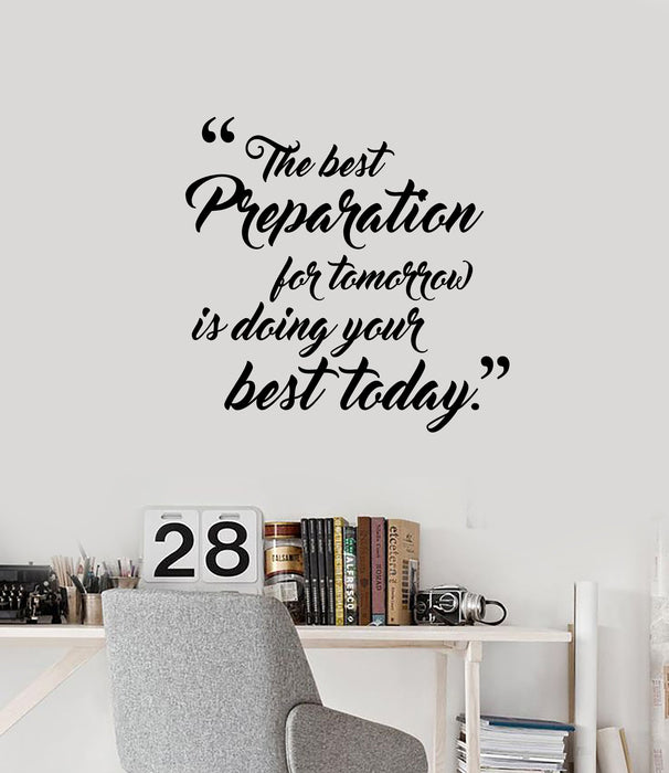 Vinyl Wall Decal Inspirational Quote Office Saying Motivation Decor Stickers Mural (ig5632)