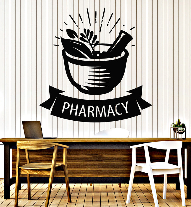 Vinyl Wall Decal Pharmacy Department Medical Office Health Care Stickers Mural (g6707)