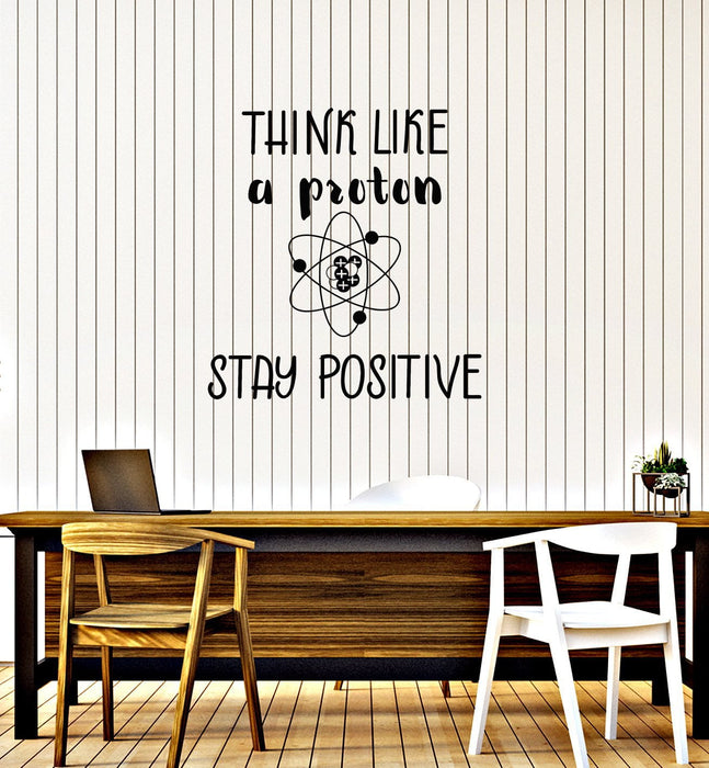 Vinyl Wall Decal Science Funny Quote Physics School Laboratory Interior Stickers Mural (ig5802)