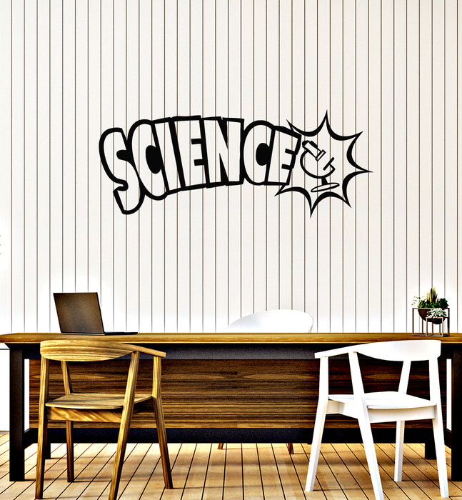 Vinyl Wall Decal Chemistry Science Chemical Lab School Class Room Stickers Mural (g4449)