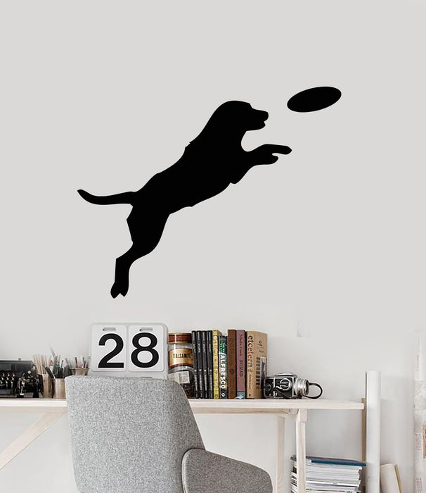 Vinyl Wall Decal Puppy Dog Pet House Animals Game Stickers (2498ig)
