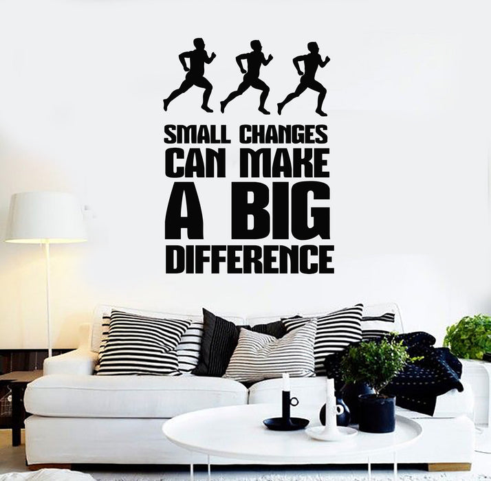 Vinyl Wall Decal Inspiration Quote Gym Decor Fitness Motivation Stickers Unique Gift (ig4318)