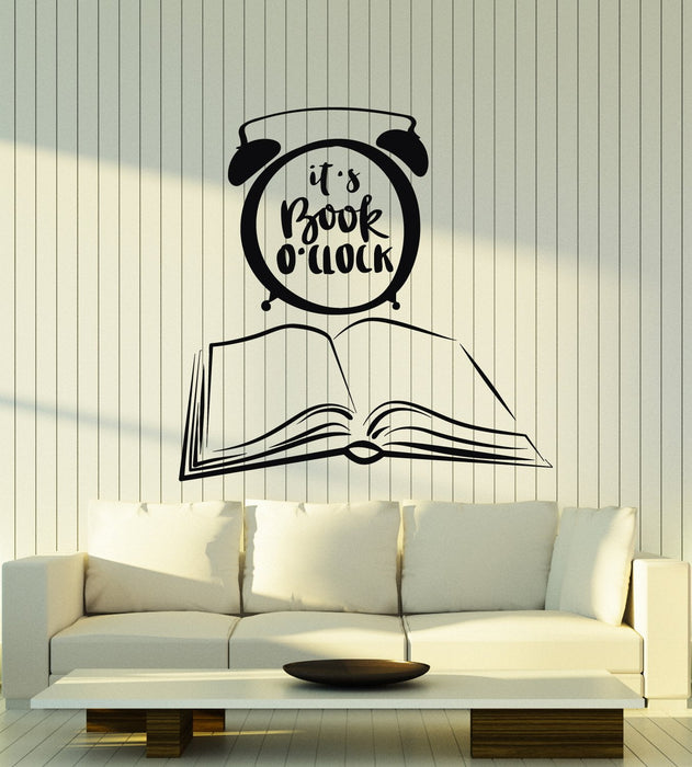 Vinyl Wall Decal Books Quote Library Shop Reading Corner Art Stickers Mural Unique Gift (ig5151)