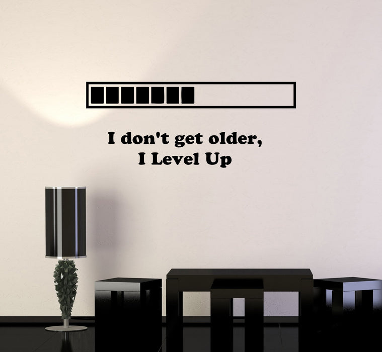 Vinyl Decal Quote Gaming Video Game Playroom Funny Decor Wall Stickers Unique Gift (ig2758)