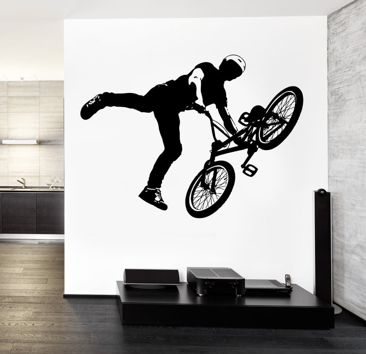 Wall Decal Vinyl Sticker Bike BMX Extreme Sport Unique Gift z3213