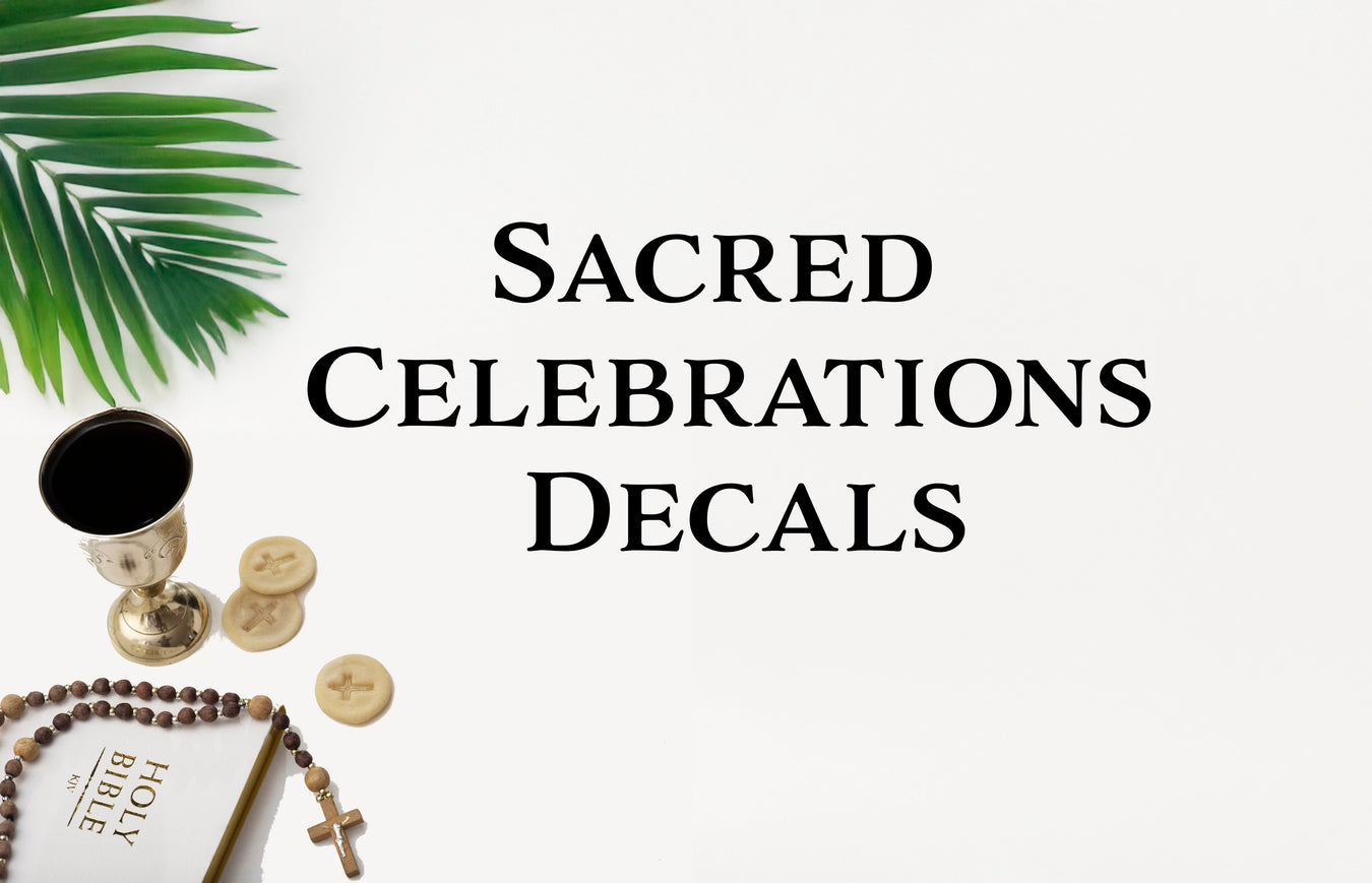 Sacred Celebrations Decals