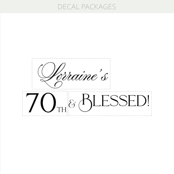 Персонализированная наклейка Quinceañera – индивидуальная виниловая наклейка с именем и датой для праздничного декора w016