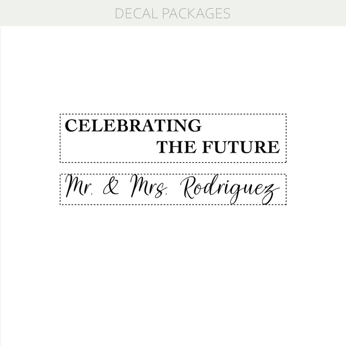 Персонализированная наклейка с надписью «С днем ​​рождения» – персонализированная виниловая наклейка для оформления вечеринок, фонов и знаков w020
