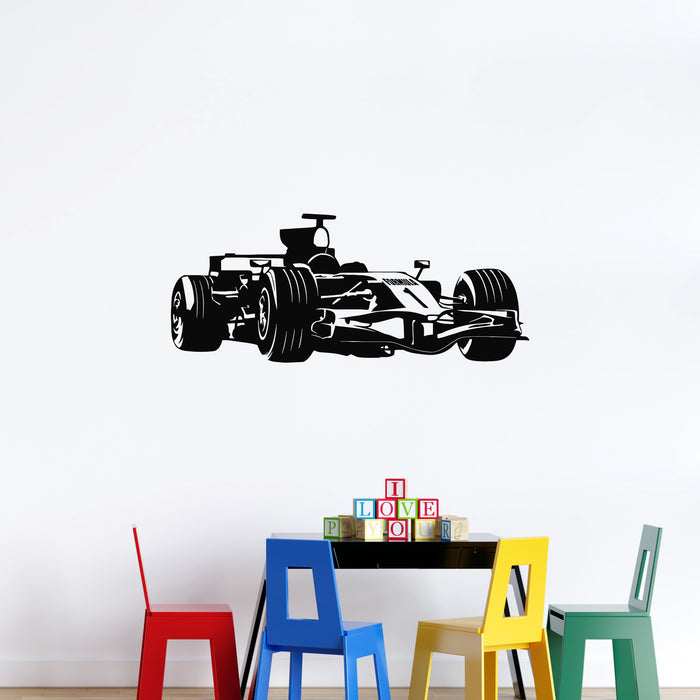 Vinyl Wall Decal Open-wheel Car  Race Garage Decor Children's Room Boy Bedroom Stickers Unique Gift (118ig)