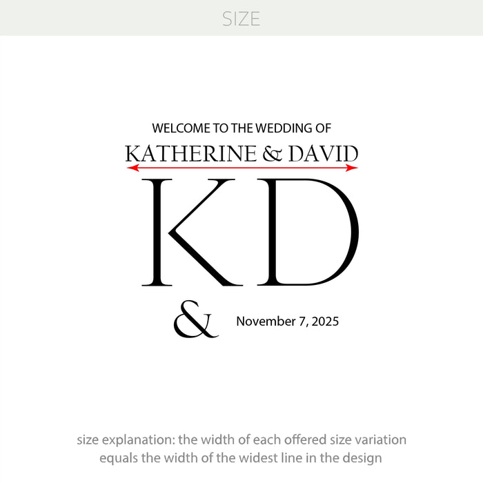 Персонализированная наклейка Here's to Forever – индивидуальная виниловая наклейка с именами и датой для декора свадьбы и годовщины w015