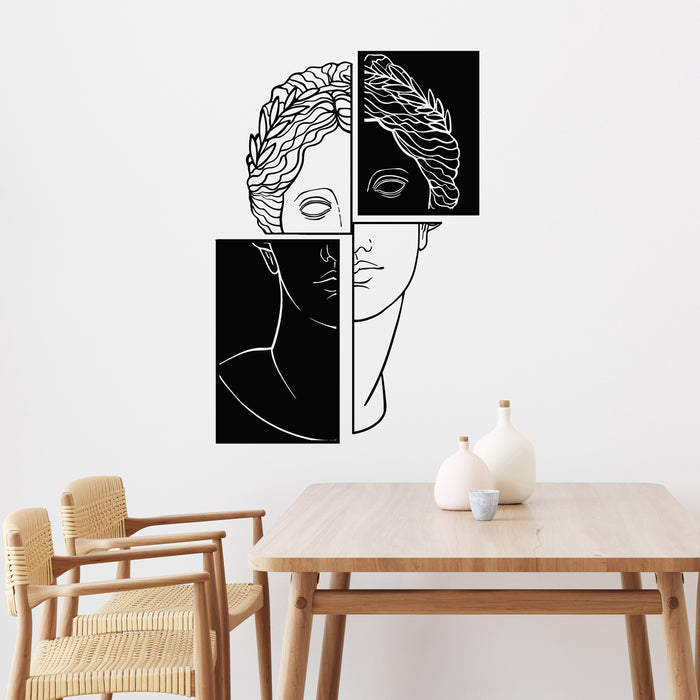 Vinyl Wall Decal Aphrodite Head Antique Statue Ancient Greece Stickers Mural (g9762)
