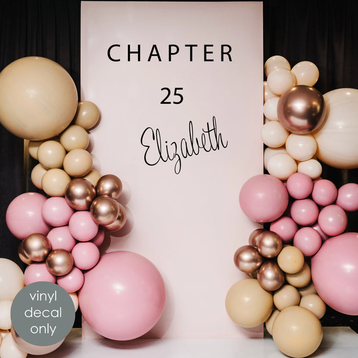 Персонализированная наклейка на дверь магазина с названием компании – индивидуальный логотип и вывеска магазина w023