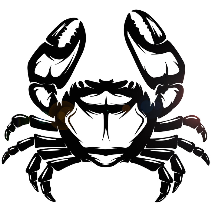 Vinyl Wall Decal Crab Seafood Restaurant Ocean Animal Stickers Unique Gift (ig4896)