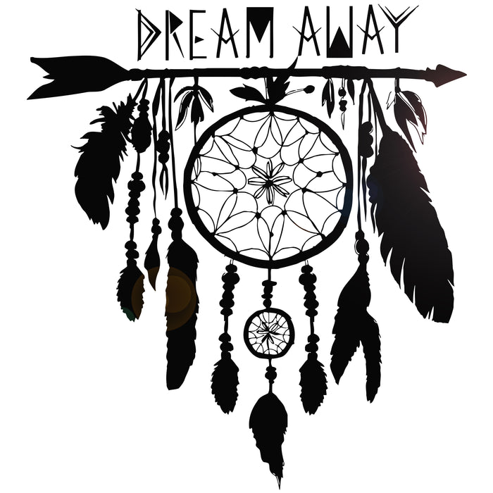 Vinyl Wall Decal Dream Catcher Dreamcatcher Amulet Bedroom Stickers Unique Gift (ig3355)