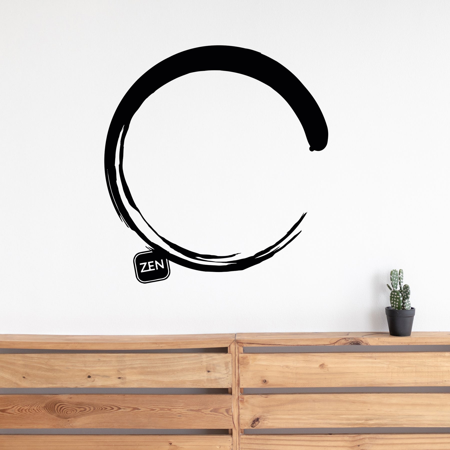 Sticker mural Cercle zen