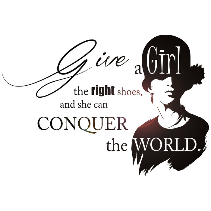 Vinyl Wall Decal Inspirational Quote Beauty Fashion Salon Girl Stickers Unique Gift (ig3923)