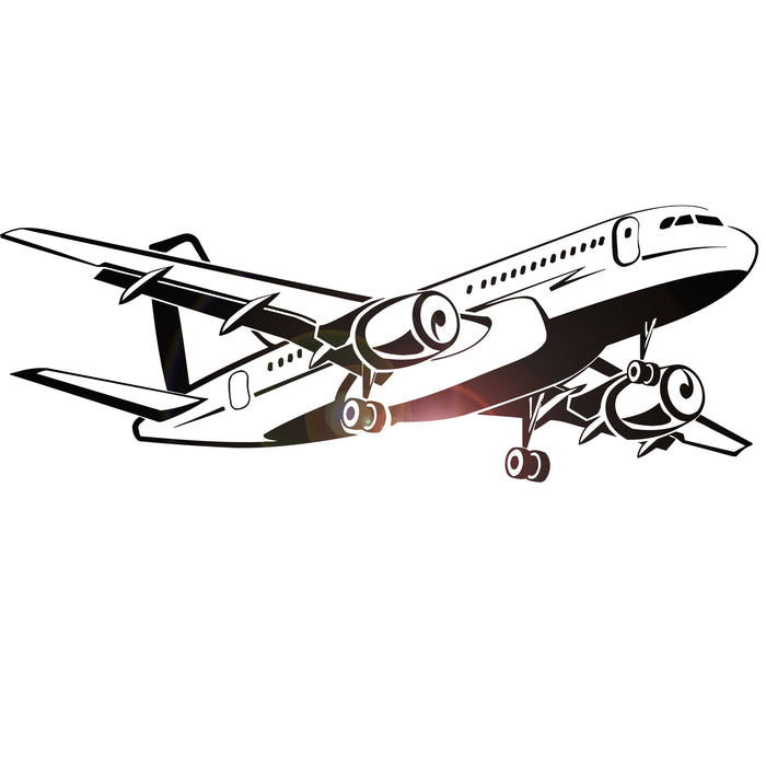 Vinyl Wall Decal Aircraft Airplane Aviation Art Decorating Stickers Mural Unique Gift (ig5015)