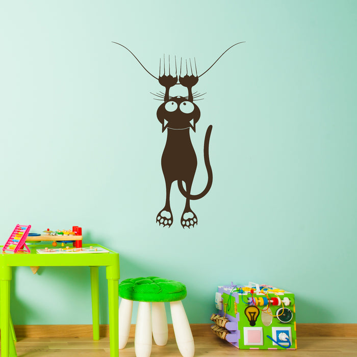 Vinyl Decal Wall Funny Cat Pet Shop Veterinary Clinic Decor Stickers Unique Gift (1137ig)