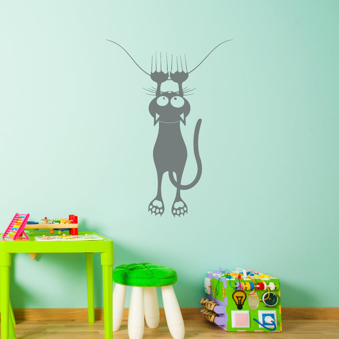 Vinyl Decal Wall Funny Cat Pet Shop Veterinary Clinic Decor Stickers Unique Gift (1137ig)