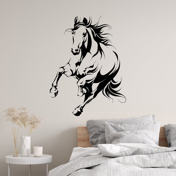 Vinyl Wall Decal Beautiful Horse Animal Room Interior Stickers Murals Unique Gift (ig4834)