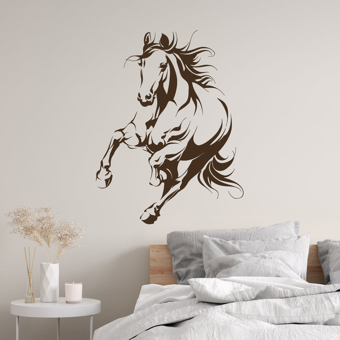 Vinyl Wall Decal Beautiful Horse Animal Room Interior Stickers Murals Unique Gift (ig4834)