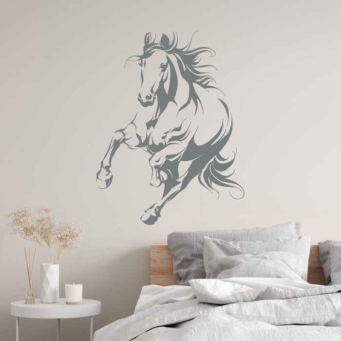 Vinyl Wall Decal Beautiful Horse Animal Room Interior Stickers Murals Unique Gift (ig4834)