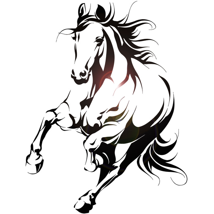 Vinyl Wall Decal Beautiful Horse Animal Room Interior Stickers Murals Unique Gift (ig4834)