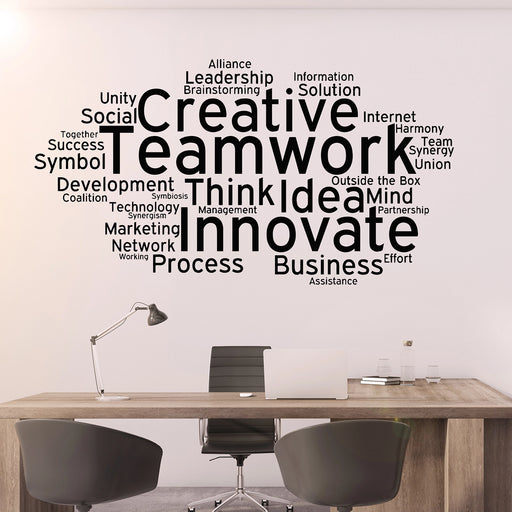 Workdesk Decals Custom Office And Teamwork Wall Stickers And Decals — Wallstickers4you