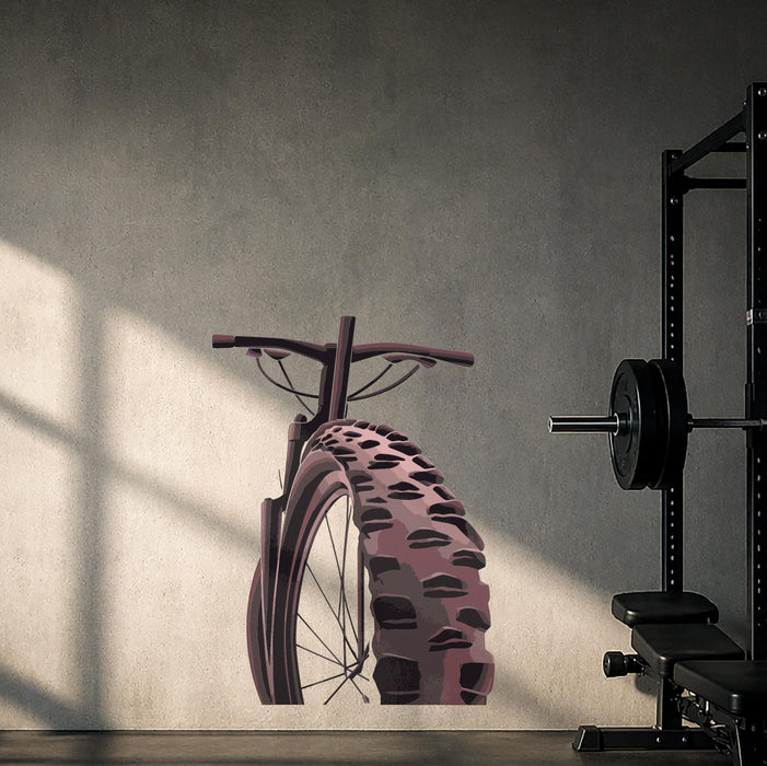 Colorful Gym And Sport  Wall Decal Mountain Bike z5690