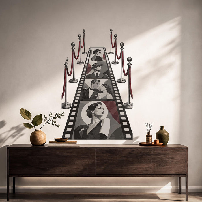Colorful Cinema Film Home Movie Theater Wall Decal z5811