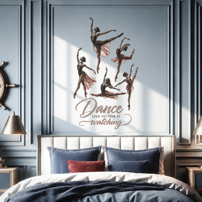 Colorful Dance Quote Dancing Wall Decal z5838