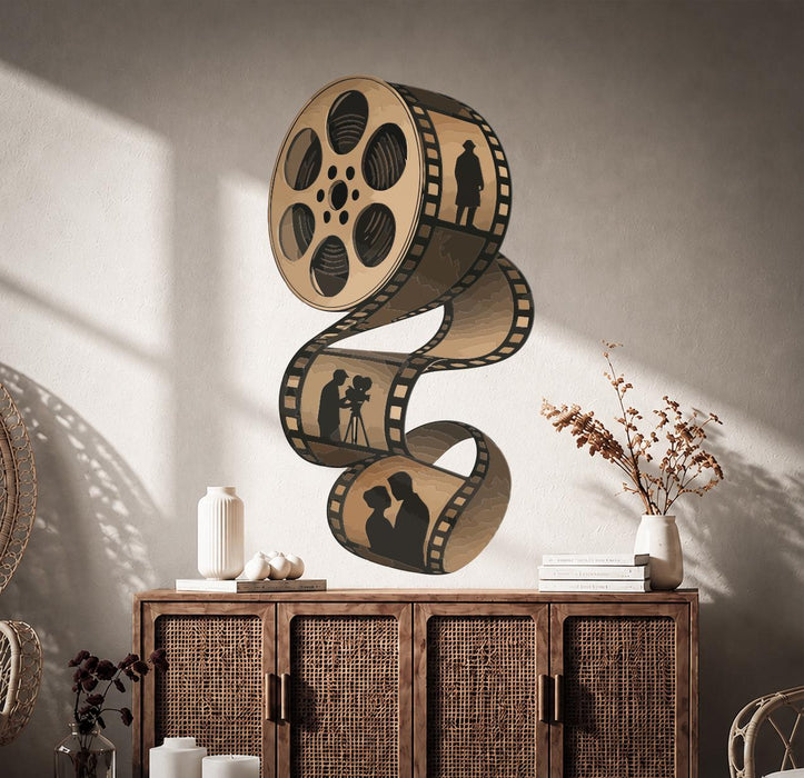 Colorful Movie Cinema Film Home Theater Decal z5808