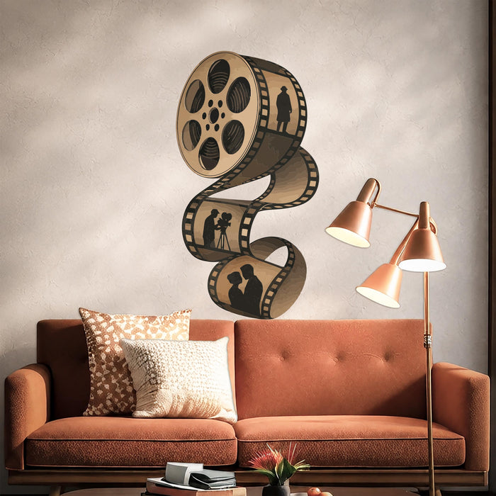 Colorful Movie Cinema Film Home Theater Decal z5808