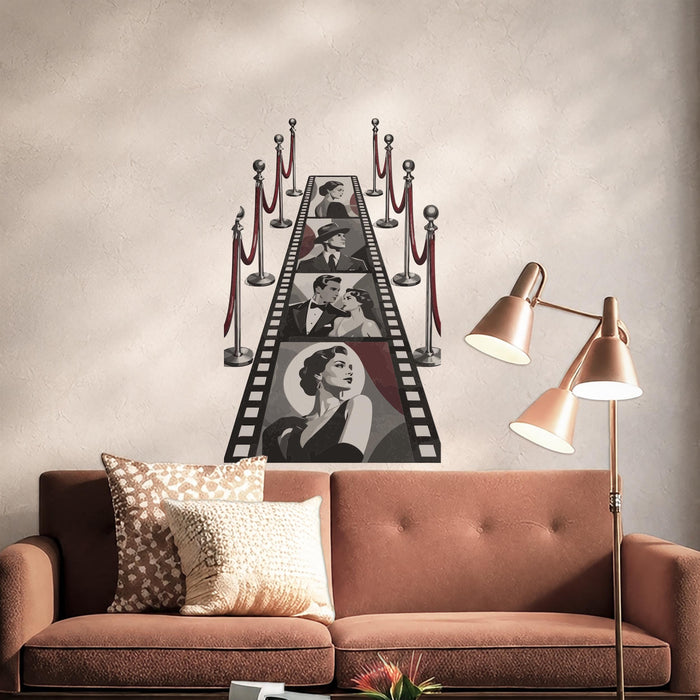 Colorful Cinema Film Home Movie Theater Wall Decal z5811