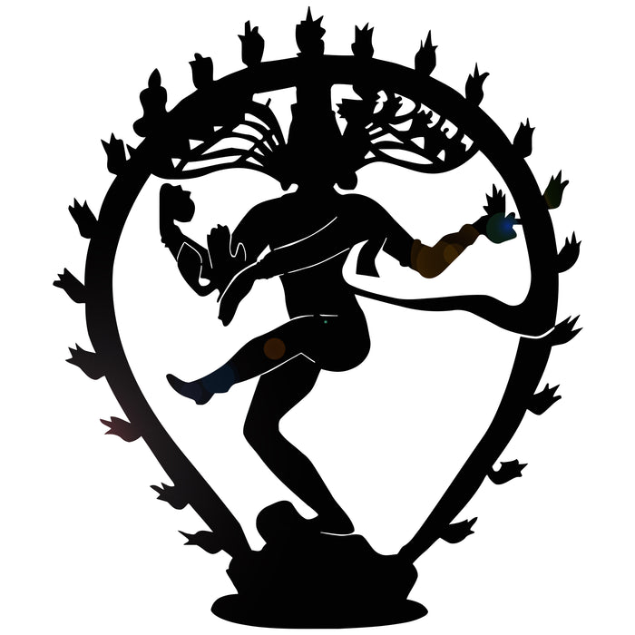 Vinyl Wall Decal Shiva Silhouette Hinduism God Hindu Religion Art Stickers Unique Gift (ig4961)