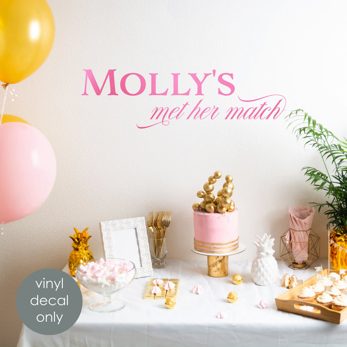 Персонализированная наклейка с надписью «С днем ​​рождения» – персонализированная виниловая наклейка для оформления вечеринок, фонов и знаков w020